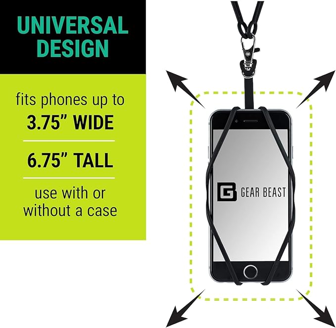 Gear Beast Cell Phone Lanyard - Image 2