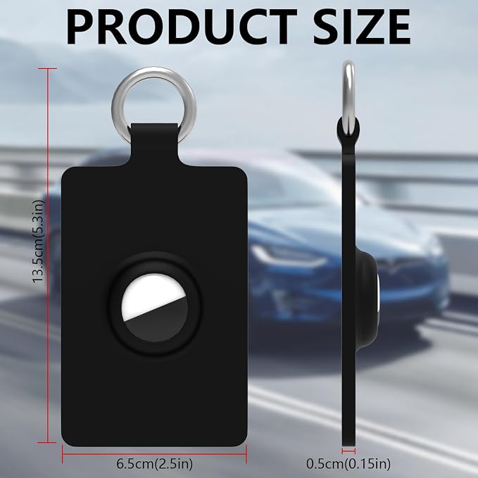 Tesla Key Card Holder with AirTag Slot, AirTag Card Key Holder - Image 6