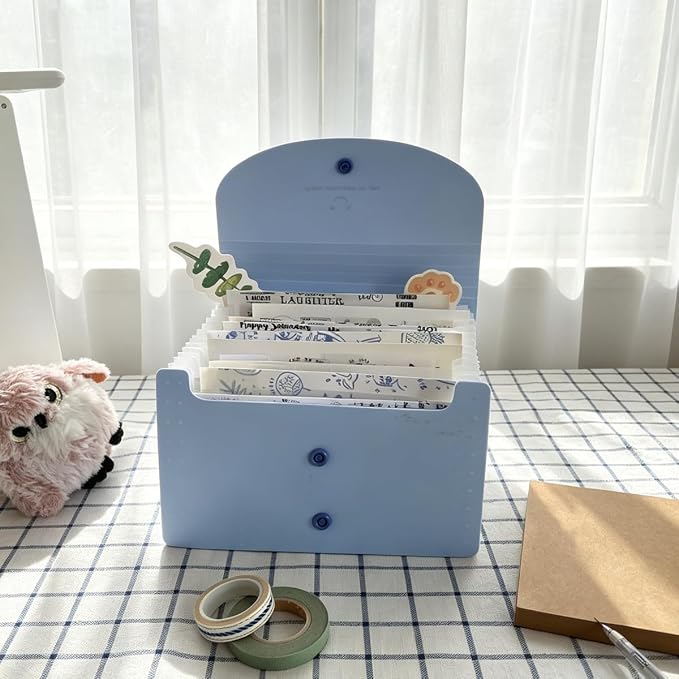 13-Pockets Sticker Storage Organizer, washi Tape Organizer, Expandable by Unknown