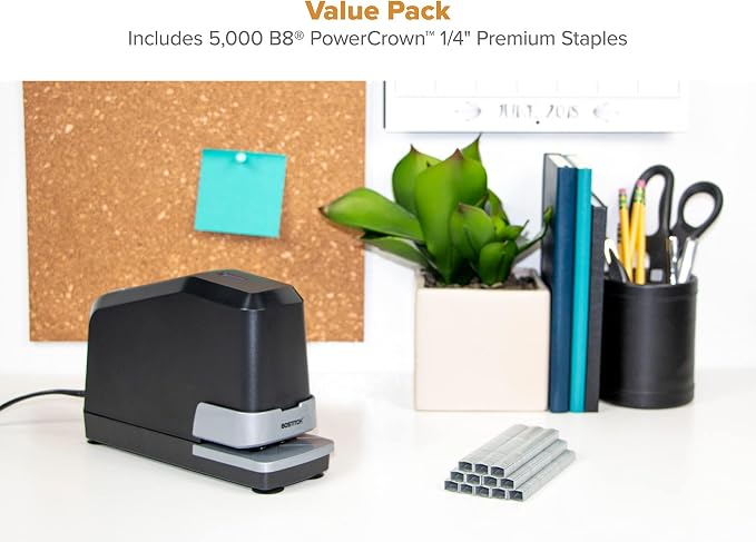 Bostitch Office Impulse Heavy Duty Electric Stapler Value Pack, 45 Sheet - Image 3