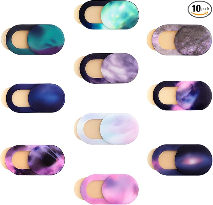 Camera Cover Slide – Ultra-Thin Colorful Privacy Webcam Stickers by Unknown