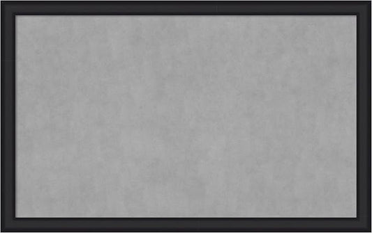 Amanti Art Black Framed Magnetic Board 27x43 Large Vision Board by AmantiArt