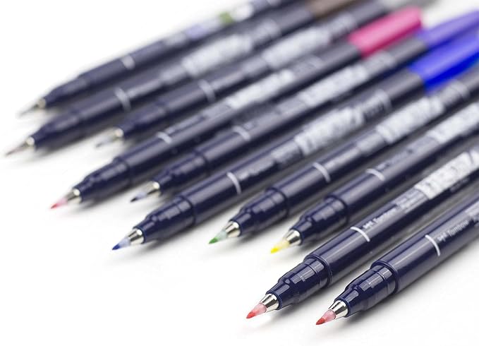 Tombow 56429 Fudenosuke Colors Brush Pens - Image 5