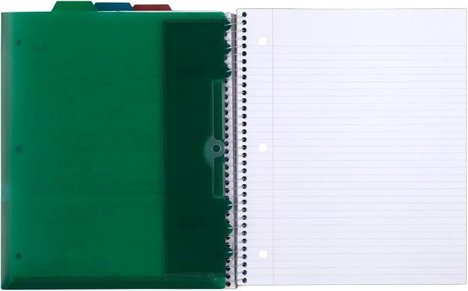 Five Star 2-Pocket Dividers, Colors Will Vary, 3 Pack - Image 8