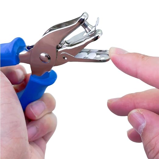 1/4 and 1/8 Inch Small Single Hole Punch Paper Hole Puncher Mini Hole Puncher - Image 3