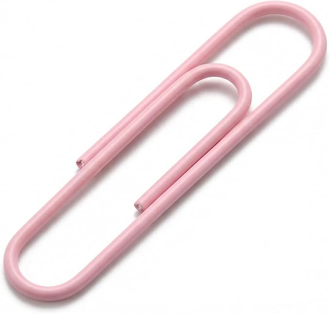 Pastel Jumbo Paper Clips, 2 Inch | 300pcs, Soft Color Clips, - Image 3