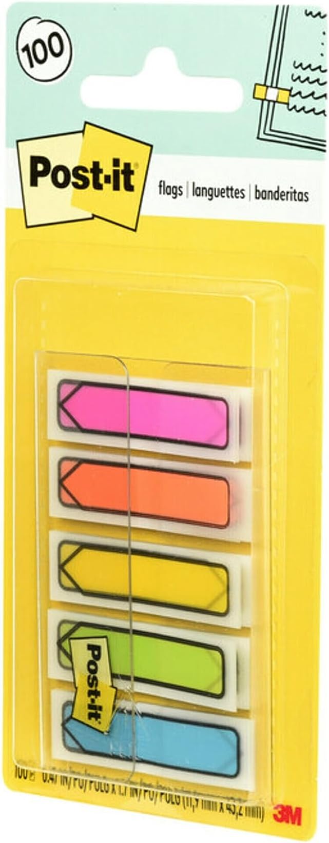 Post-it Arrow Flags, 0.47 in.x .7 in., Dispenser - Image 2
