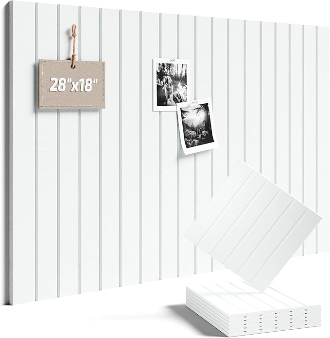 Felt Bulletin Board Tiles -28"x18" by FLUXYNARA