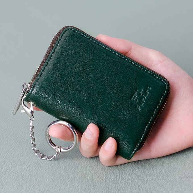 FurArt Zipper Wallet Women, RFID Blocking Credit Card Wallet, Business Card - Image 4