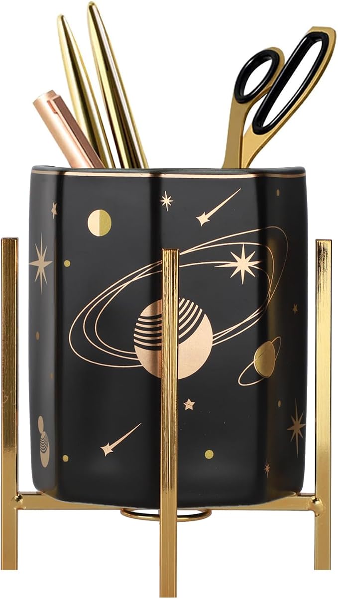 Planet Pencil Cup Sturdy Metal Frame by SIEBOLD