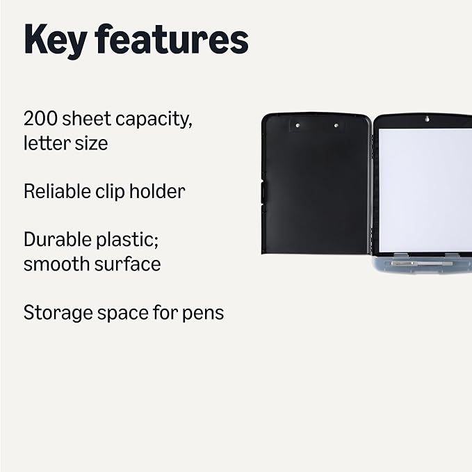 Amazon Basics High Capacity Nursing Clipboard - Image 2