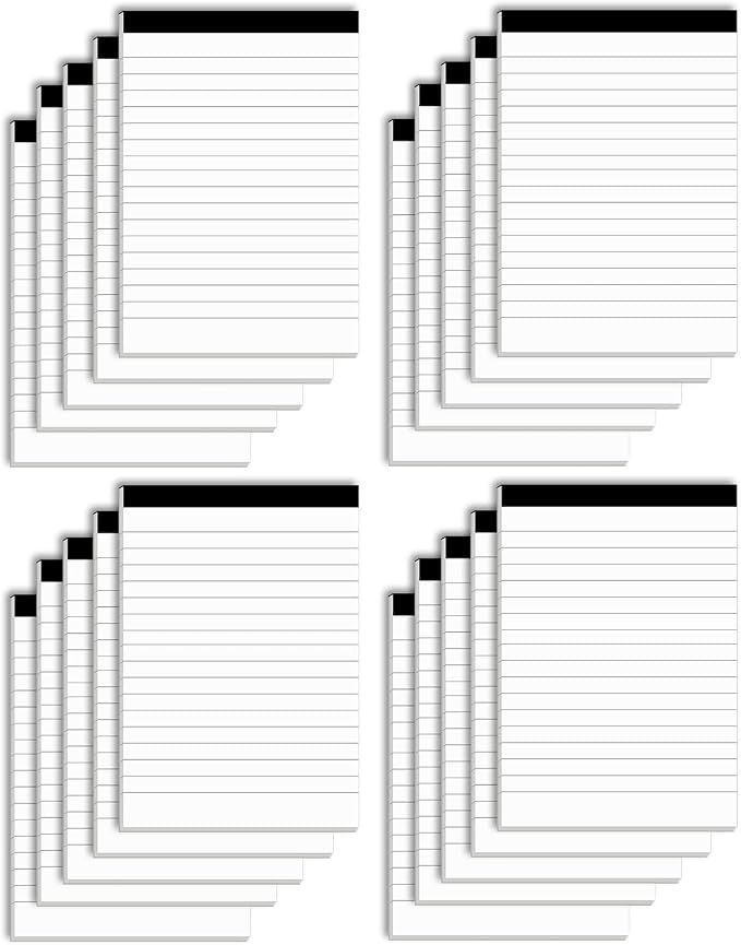 Nichela Notepads Bulk for Daily Planning and Organization of Work – 4 x by Nichela