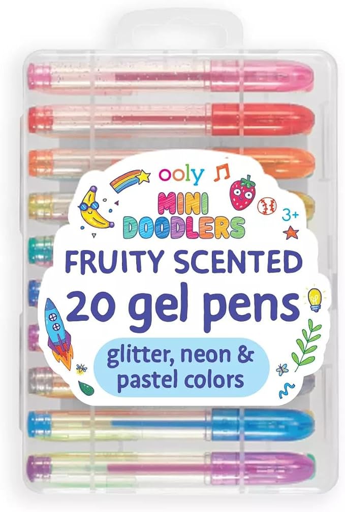 Ooly Scented Mini Doodlers Gel Set of 20 Pens by Ooly