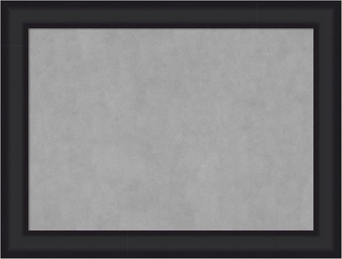 Amanti Art Black Framed Magnetic Board 25x33 Medium Vision Board by AmantiArt