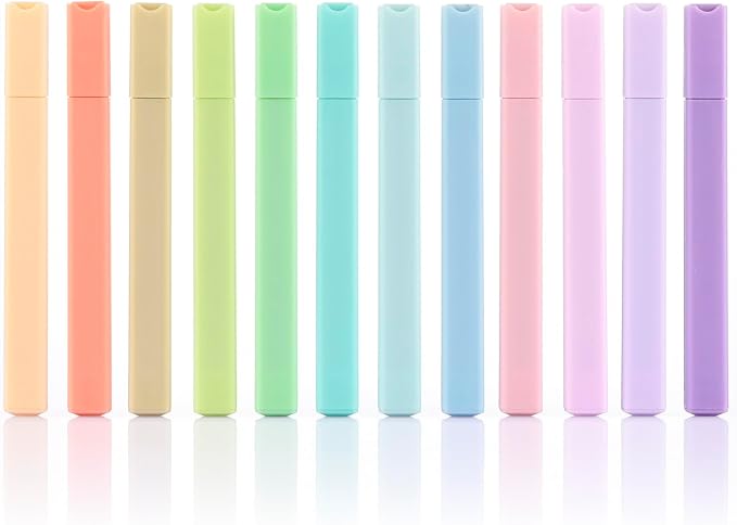 konket- Aesthetic Bible Highlighters No Bleed, Cute Pastel Highlighters by KONKET