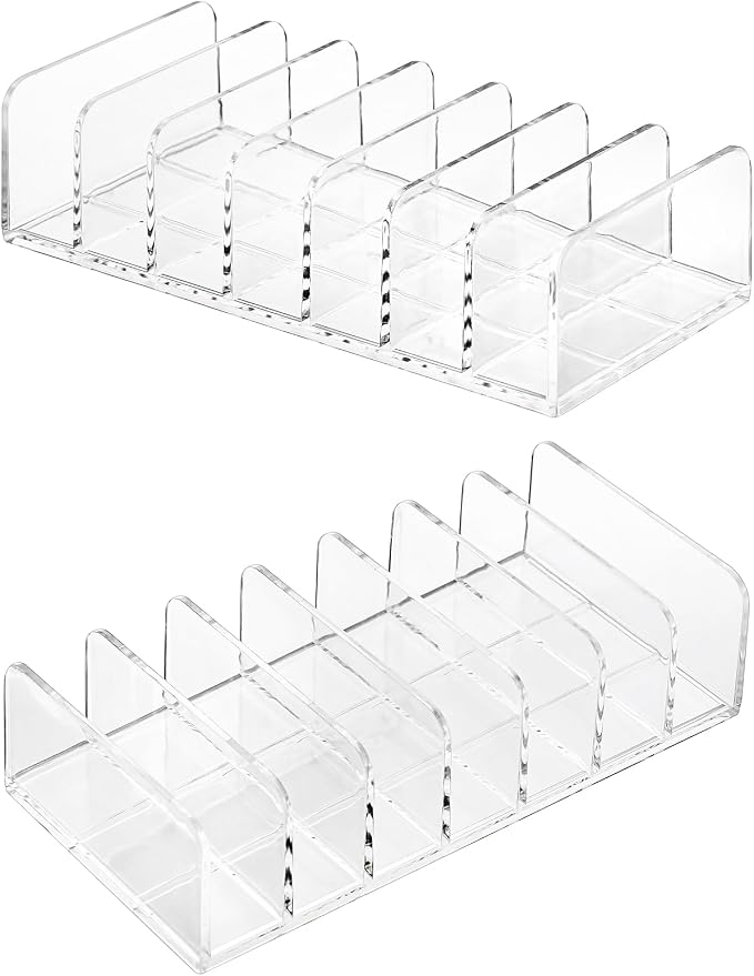Hipiwe 2 Packs Mail Organizer Plastic Cash Tray - Image 8