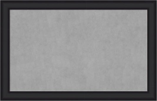 Amanti Art Black Framed Magnetic Board 29x45 Large Vision Board by AmantiArt