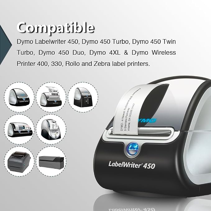 BETCKEY - Compatible DYMO 30256 Shipping Labels, Perforated, Compatible - Image 4