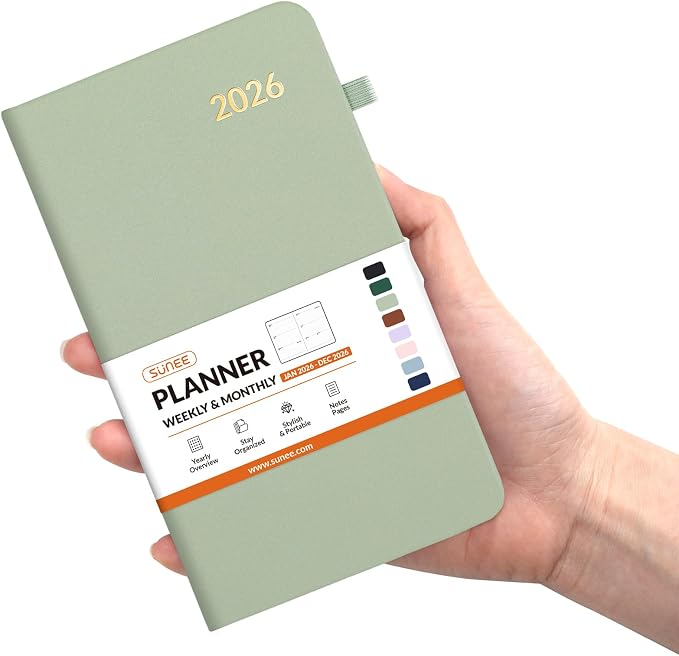 SUNEE 2026 Pocket Weekly Planner by SUNEE