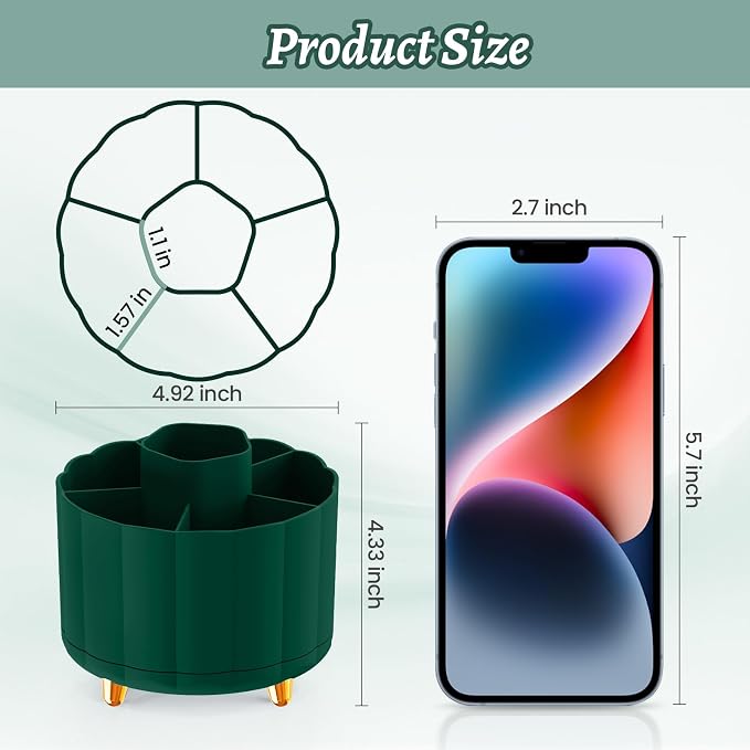 Desktop Organizer 360 Rotating, - Image 3