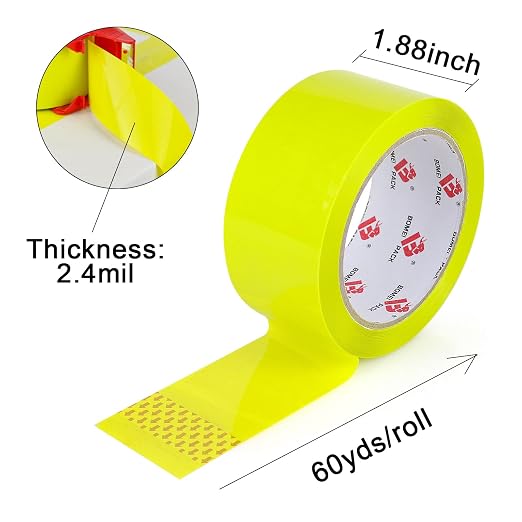 BOMEI PACK Heavy Duty Colored Packing Tape - Image 2