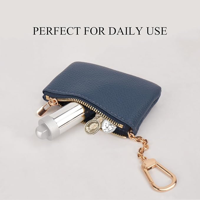 Full Grain Leather Coin Purse - Image 5