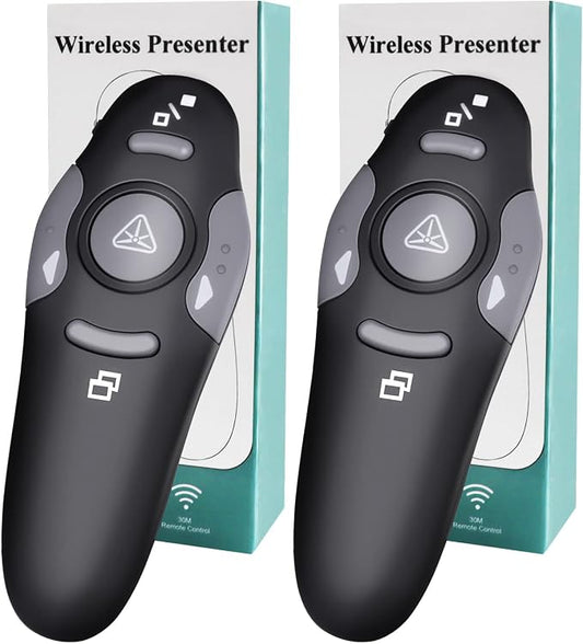 Wireless Presentation Clicker for PowerPoint, Wireless Presenter Remote by CLIKBUTM%C2%AE
