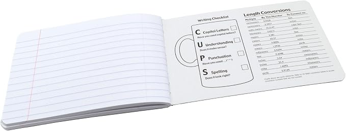 PACON PMMK37090 Pacon Junior Composition Book, 5 x 7-1/2 Inches, 3/8 Inch Ruled - Image 2