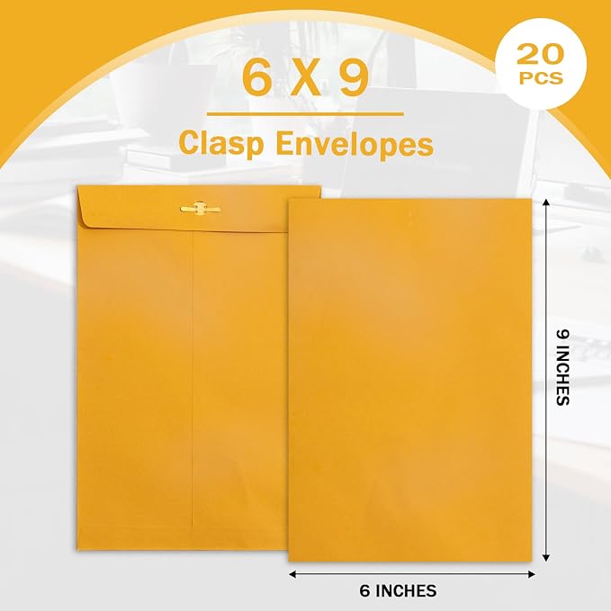 6x9 Clasp Envelopes - Image 2