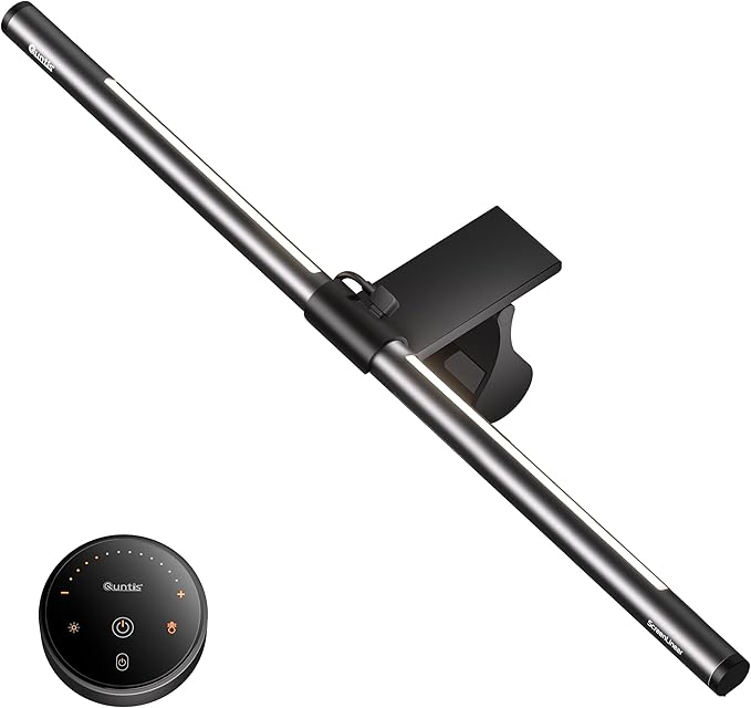 Quntis Monitor Light Bar with Remote, 20.1'' Dual Light Screen Light Bar by Quntis