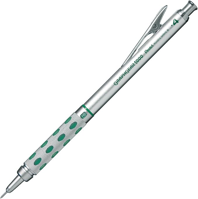 Pentel Graph Gear 1000 Mechanical Drafting Pencil 0.4mm Green by PentelofAmerica