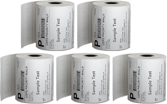 FungLam 4x6 Thermal Labels, 40 Rolls Thermal Printer Labels, 250 Labels/Roll - Image 5
