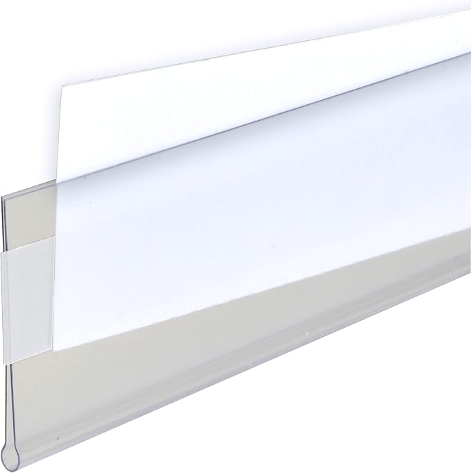 C-Line Self-Adhesive Label Holders, Top Load, 1 X 6 - Image 2