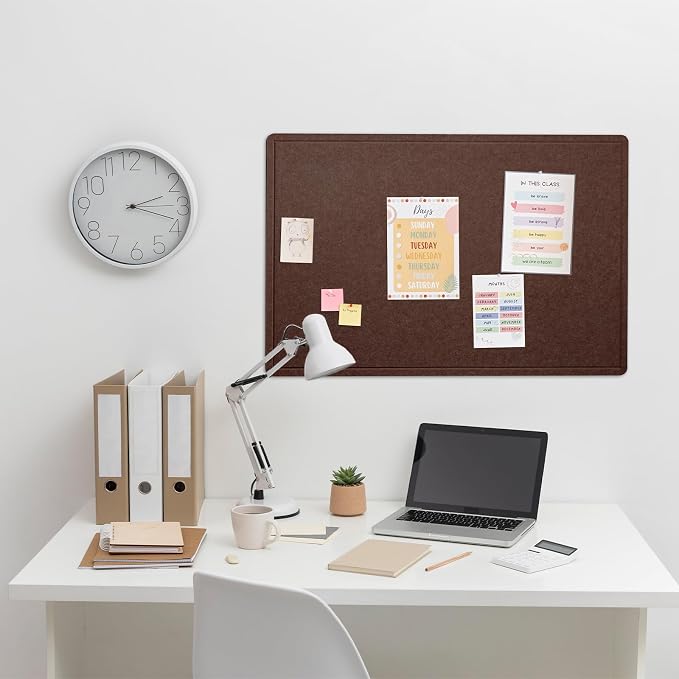 Bulletin Board, 36 x 24 inches Felt Board - Image 7