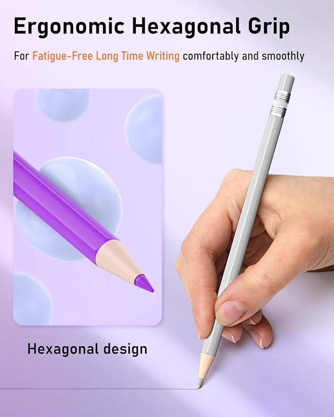 Four Candies Mechanical Colored Pencils, Erasable Mechanical Pencils - Image 8
