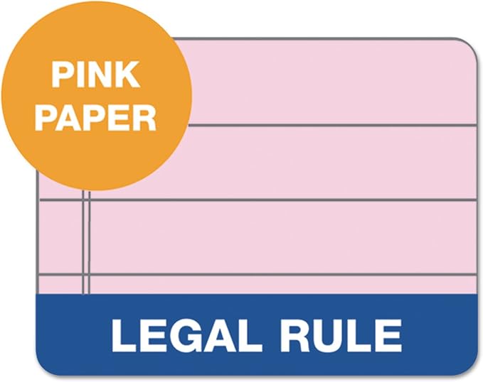 Tops Prism Writing Pads, 8-1/2" x 11-3/4", Legal Rule, Perforated, 50 Sheets - Image 6