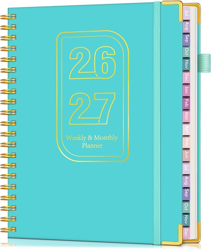 Academic Planner 2026-2027, 18 Months Weekly and Monthly Hardcover Planner by Unknown