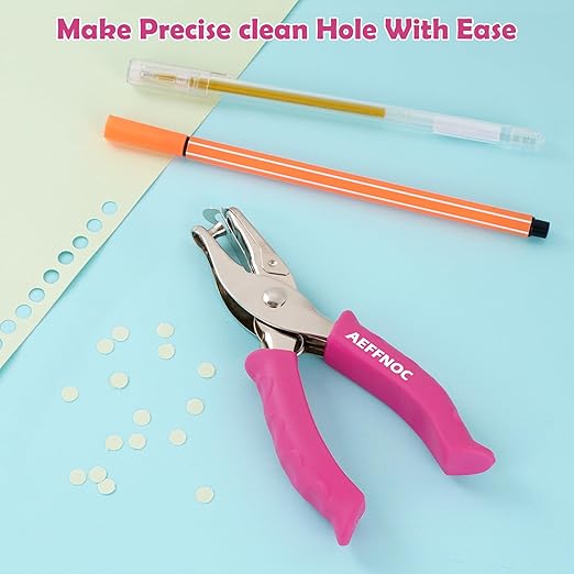 AEFFNOC Single Hole Punch, One Hole Puncher - Image 5
