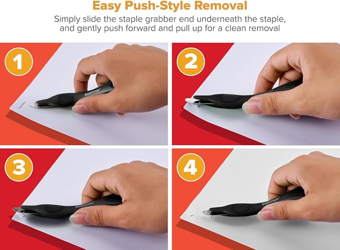 Bostitch Office Professional Push Style Easy Staple Remover - Image 5