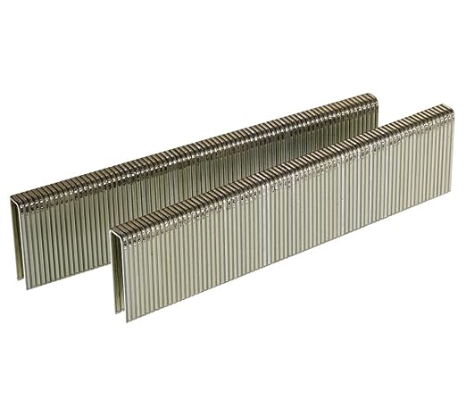SENCO L12BAB 18 Gauge 1/4-Inch Crown Finish Staples, 7/8-Inch Galvanized by SENCO
