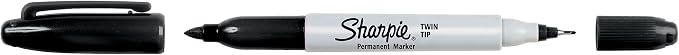 Sharpie Twin Tip Permanent Markers, Fine and Ultra Fine - Image 3