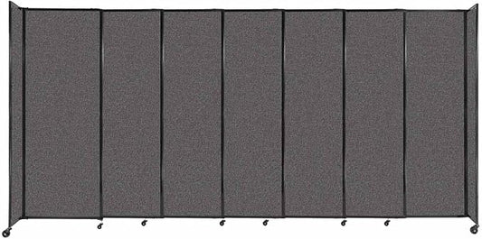 Versare Straightwall Sliding Portable Wall Partition | Freestanding Office by VERSARE
