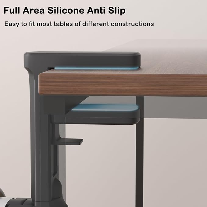 Headphone Hook - Adjustable Clamp-on Headphone Holder, Under Desk Gaming - Image 5