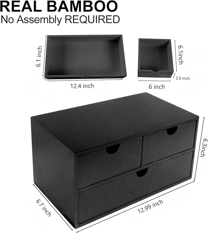 Charmewooden desk organizer - Image 2