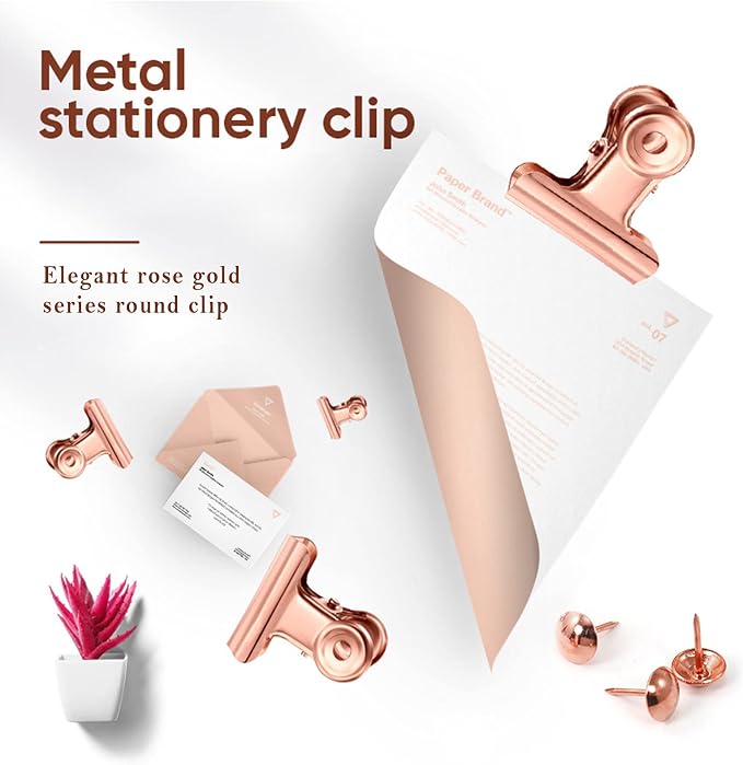 YUCHIYA 32 Pack Bulldog Clips - Image 8