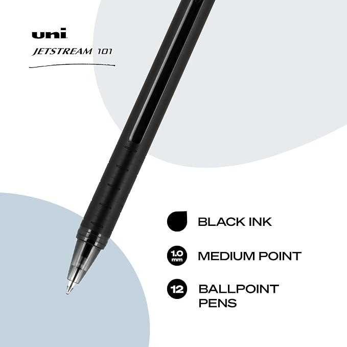 uniball Jetstream 101 Roller Ball Pen, Bold 1 Mm - Image 2