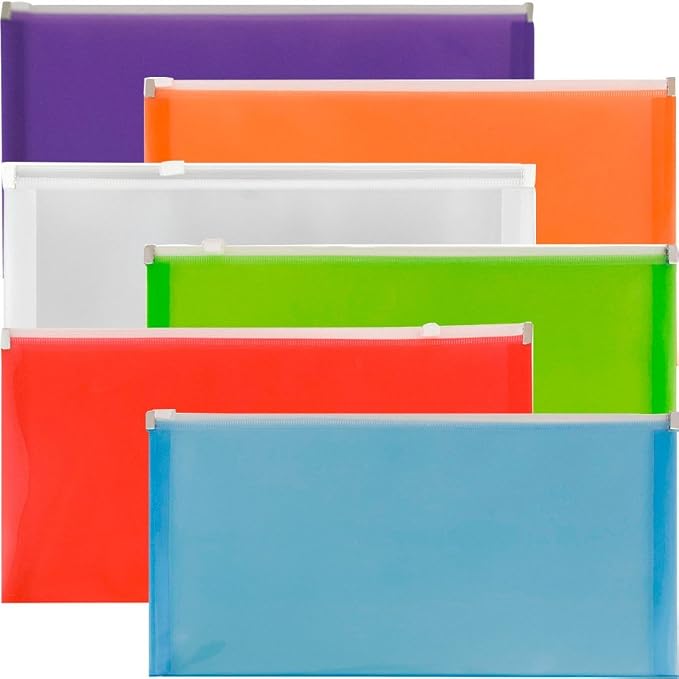 JAM PAPER Plastic Envelopes by JAMPaper