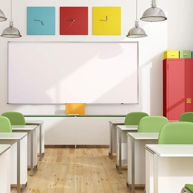 Quartet Dry Erase Magnetic White Board 72"W x 48"H, Porcelain Whiteboard - Image 2