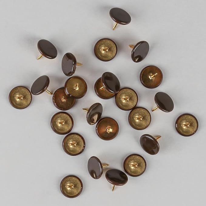 200PCS Thumb Tacks Flat Push Pins Wall Tacks Round Head Thumbtack - Image 3