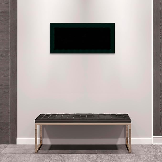 Amanti Art Black Cork Board for Wall, 16x34 Vision Board with Black Wood Frame, Medium Corkboard Office Decor for Home Organization, Modern Corkboard Pinboard to Display Items for Home Organization-DeskLoop Office